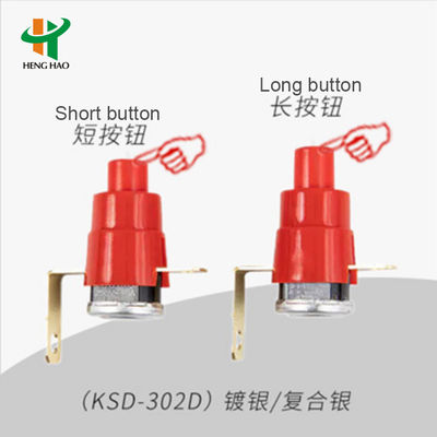 KSD301 régulateur de température à thermostat bimetallique avec 100000 cycles 250V 16A et plage 0-250°C