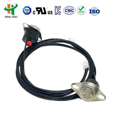 250V 16A Commutateur de coupure thermique Action instantanée Thermostat bimétallique