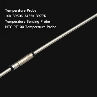 Probe de température 10K 3950K 3435K 3977K sonde de détection de température NTC PT100 sonde de température
