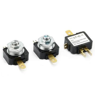 ST11 Thermostat ST01 Thermostat bimétallique ST05 Protègeur de température