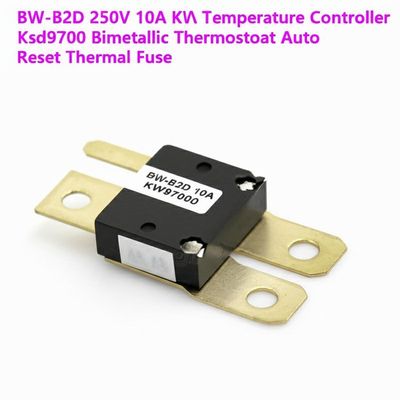 BW-B2D 250V 10A KW9700 régulateur de température Ksd9700 Thermostat bimétallique Fuseau thermique à réinitialisation automatique