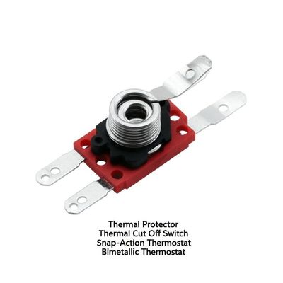 Protègeur thermique Commutateur de coupure thermique Thermostat à action rapide Thermostat bimetallique
