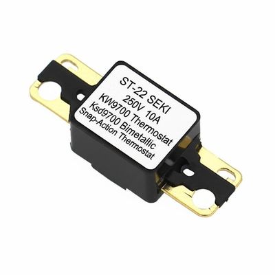 ST-22 SEKI 250V 10A KW9700 Thermostat Ksd9700 Thermostat bimétallique à action rapide