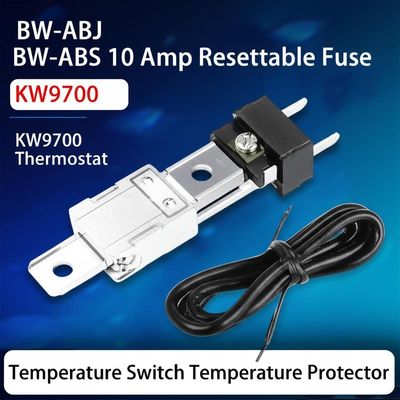 BW-ABJ BW-ABS 10 ampères fusible réinitialisable KW9700 Commutateur de température du thermostat