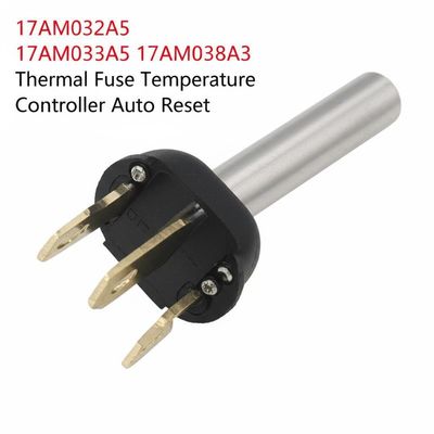 17AM032A5 17AM033A5 17AM038A3 Thermostat à fusible thermique avec plage de fonctionnement de 50-180°C AC-250V 10A DC-16V 20A Réarmement automatique