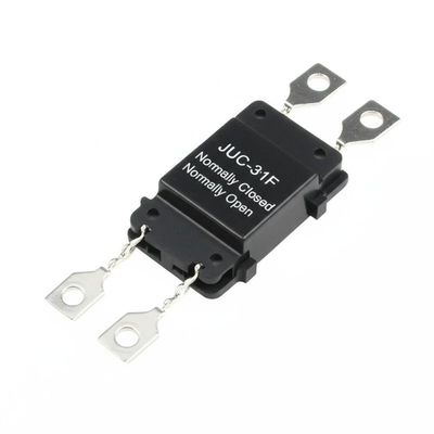 Interrupteur thermostatique JUC-31F avec plage de température de 0 à 150 °C, durée de vie de 10 000 cycles et boîtier en bakélite pour l'installation sur circuit imprimé