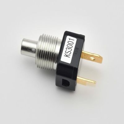 Fuseau thermique à réinitialisation automatique par thermostat bimetallique KSD301 avec 100000 cycles, boîtier en plastique ou en céramique et capuchon en aluminium ou tête en cuivre