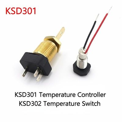 Contrôleur de température KSD301 avec plage 0-250℃ Normalement Fermé ou Ouvert Certifié UL CQC TUV RoHS