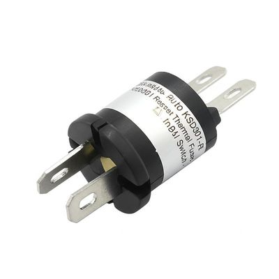 Fusible thermique à réarmement automatique KSD301 avec 100 000 cycles, 250V 16A et plage de température de 0-250℃