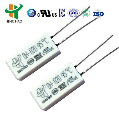 Fusible de protection thermique de moteur à boîtier métallique pour équipement électrique, thermostat 9700K