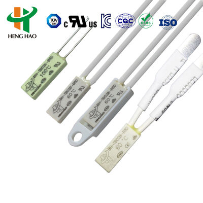 Fusible de protection thermique de moteur à boîtier métallique pour équipement électrique, thermostat 9700K