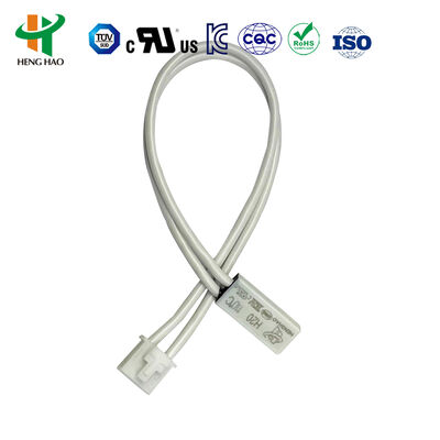 Fusible de protection thermique de moteur à boîtier métallique pour équipement électrique, thermostat 9700K