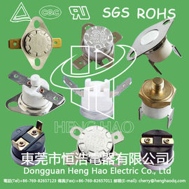 Type normalement fermé/ouvert interrupteur thermique de thermostat bimétallique de KSD de four électrique, de KSD