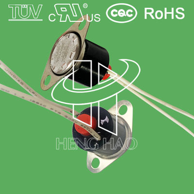 UL bimétallique TUV CQC ROHS de l'interrupteur thermique 250V 10A 16A de remise de manuel de preuve de l'eau de commutateur de contrôleur de température KSD301